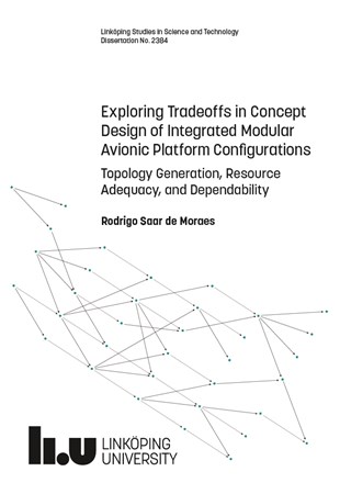 Cover of publication 'Exploring Trade-offs in Concept Design of Integrated Modular Avionic Platform Configurations: Topology Generation, Resource Adequacy, and Dependability'
