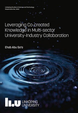 Omslag för publikation 'Leveraging Co-created Knowledge in Multi-sector University-Industry Collaboration'