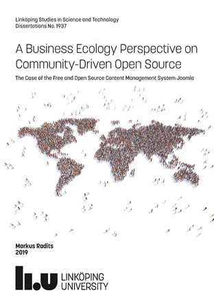 Omslag för publikation 'A Business Ecology Perspective on Community-Driven Open Source: The Case of the Free and Open Source Content Management System Joomla'