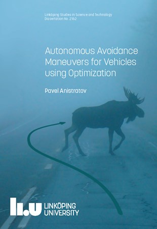 Omslag för publikation 'Autonomous Avoidance Maneuvers for Vehicles using Optimization'