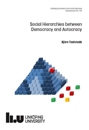 Omslag för publikation 'Social Hierarchies between Democracy and Autocracy'