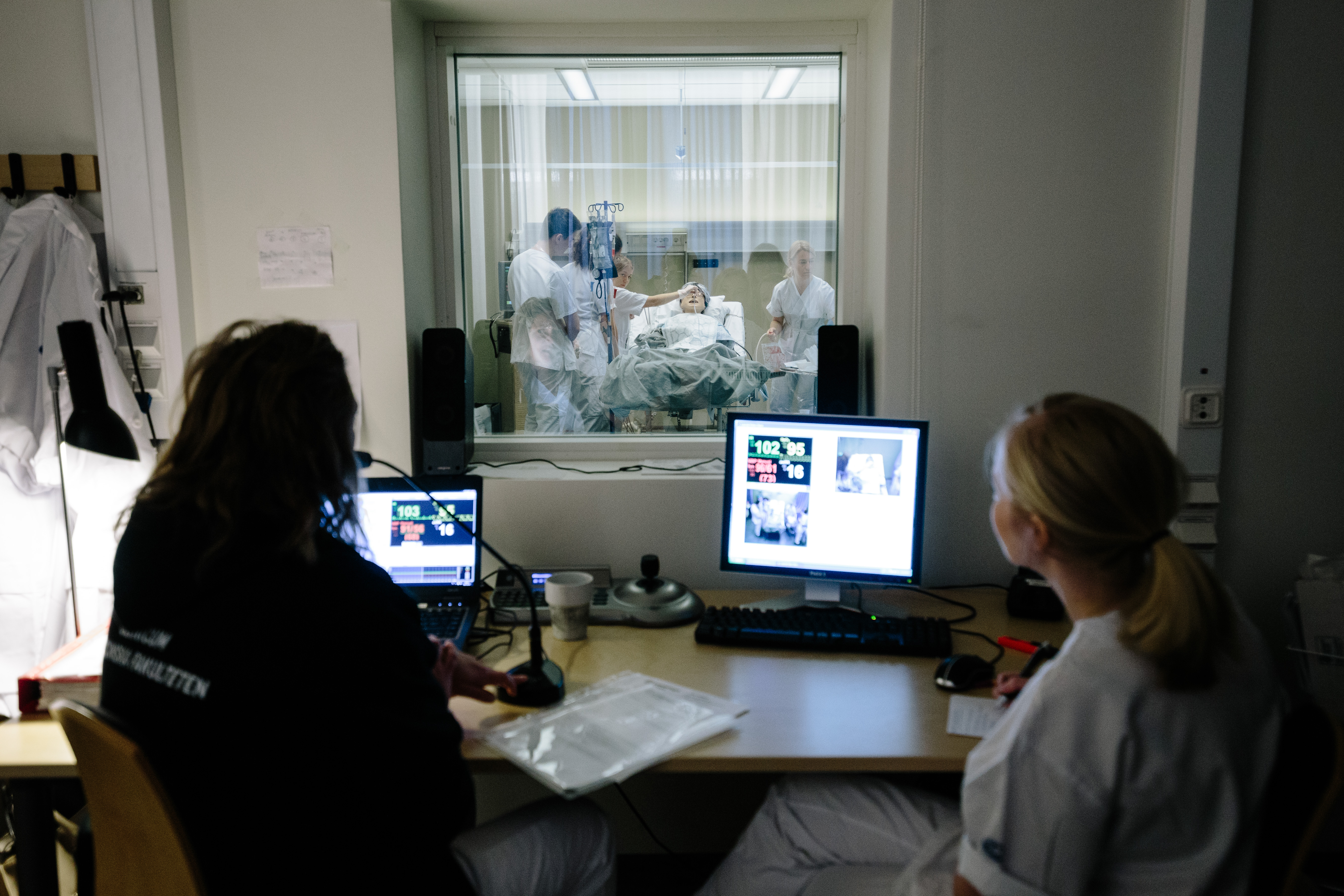 Observation room at Clinicum