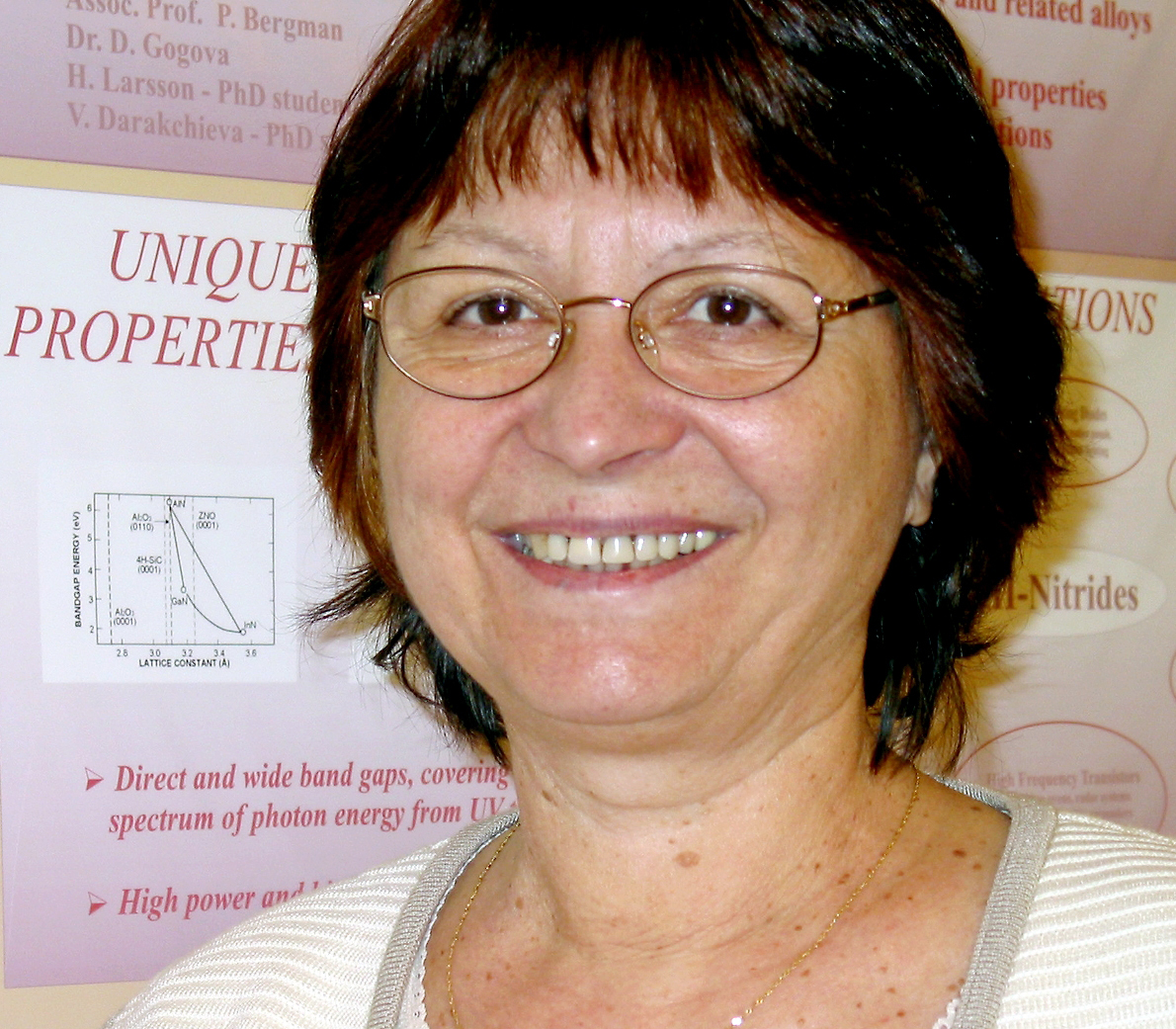 Rositza Yakimova, professor emerita 