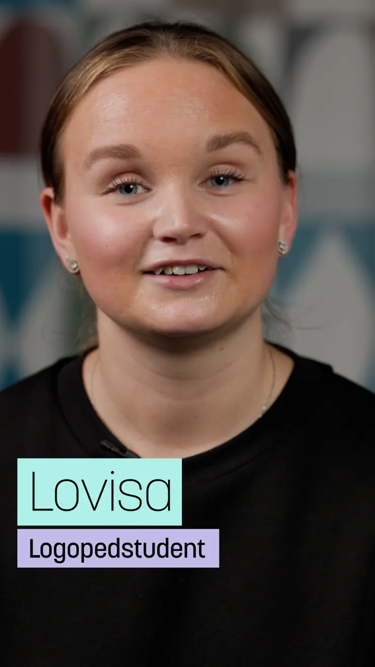 Lovisa Johansson - logopedstudent