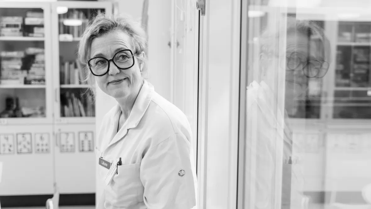 Portrait of Ulrika Ådén, professor in pediatric medicine