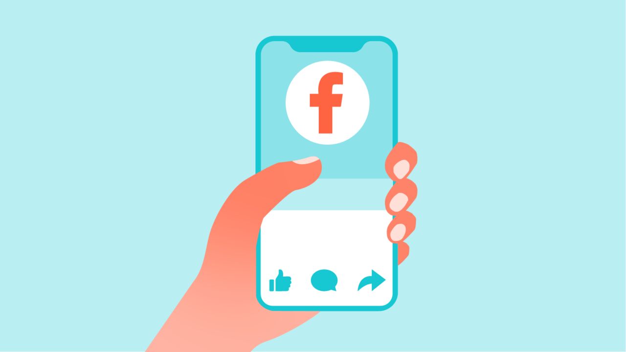 Illustration för Facebook