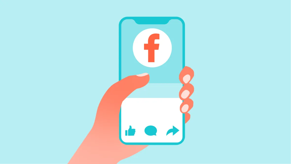 Illustration Facebook