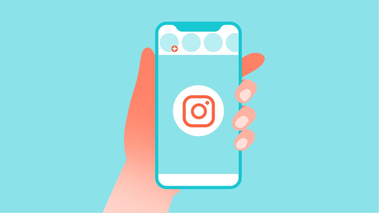 Illustration för Instagram