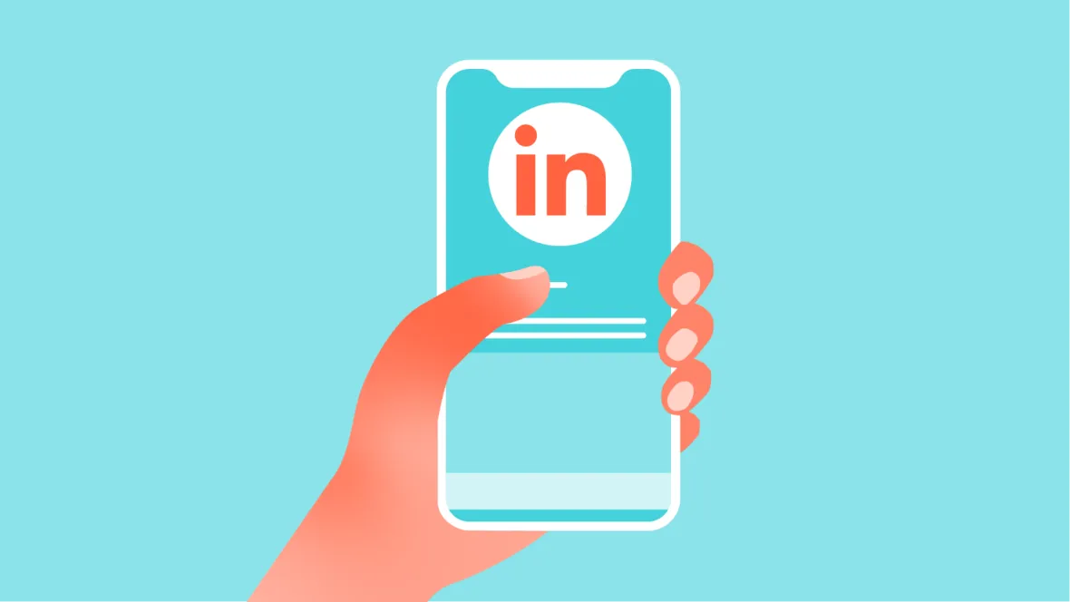 Illustration för LinkedIn