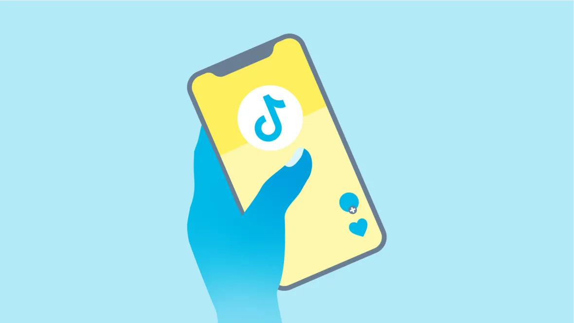 Illustration för TikTok