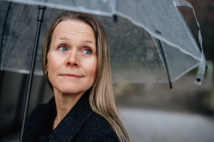 Portrait of Johanna Rosén, professor in material physics 