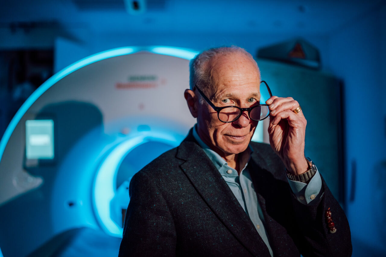 Porträtt av Anders Persson, professor och föreståndare för Centrum för medicinsk bildvetenskap och visualisering (CMIV)