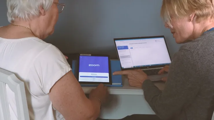 En tumnagelbild till filmen om Teleyoga