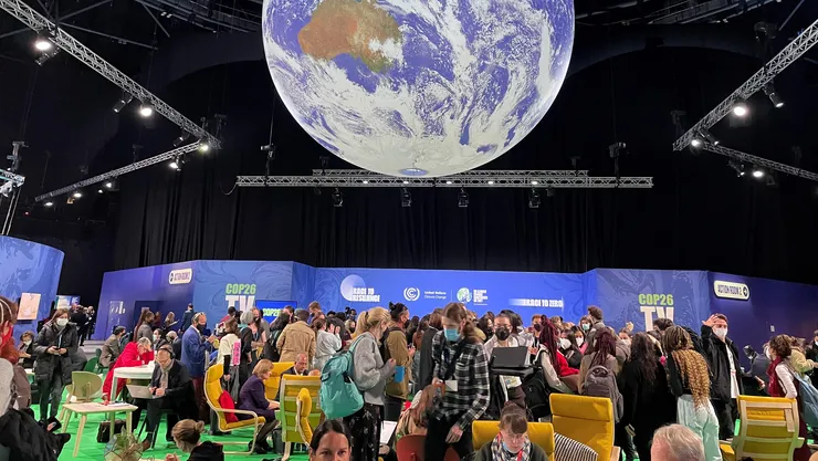 Under klimatmötet COP26 i Glasgow var trycket från media väldigt högt. Mathias Fridahl tror inte på samma  uppmärksamhet i media under COP27. 