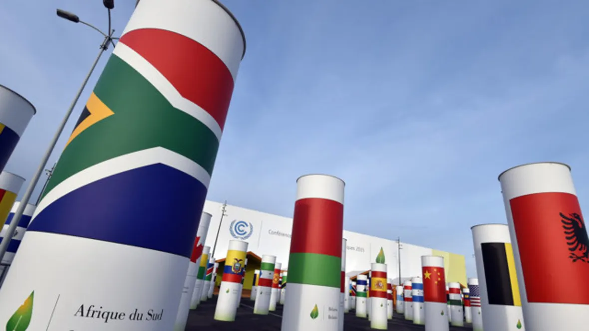 Mässutställning under COP21