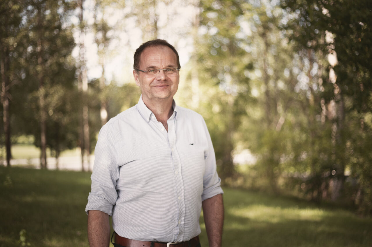 Porträttbild på Jimmy Larsson från Hushållningssällskapet