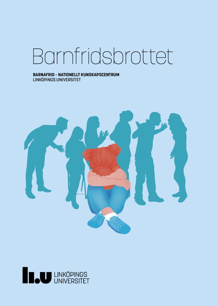 Framsida infofolder om barnfridsbrottet