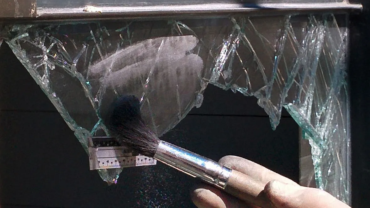 examination of glass