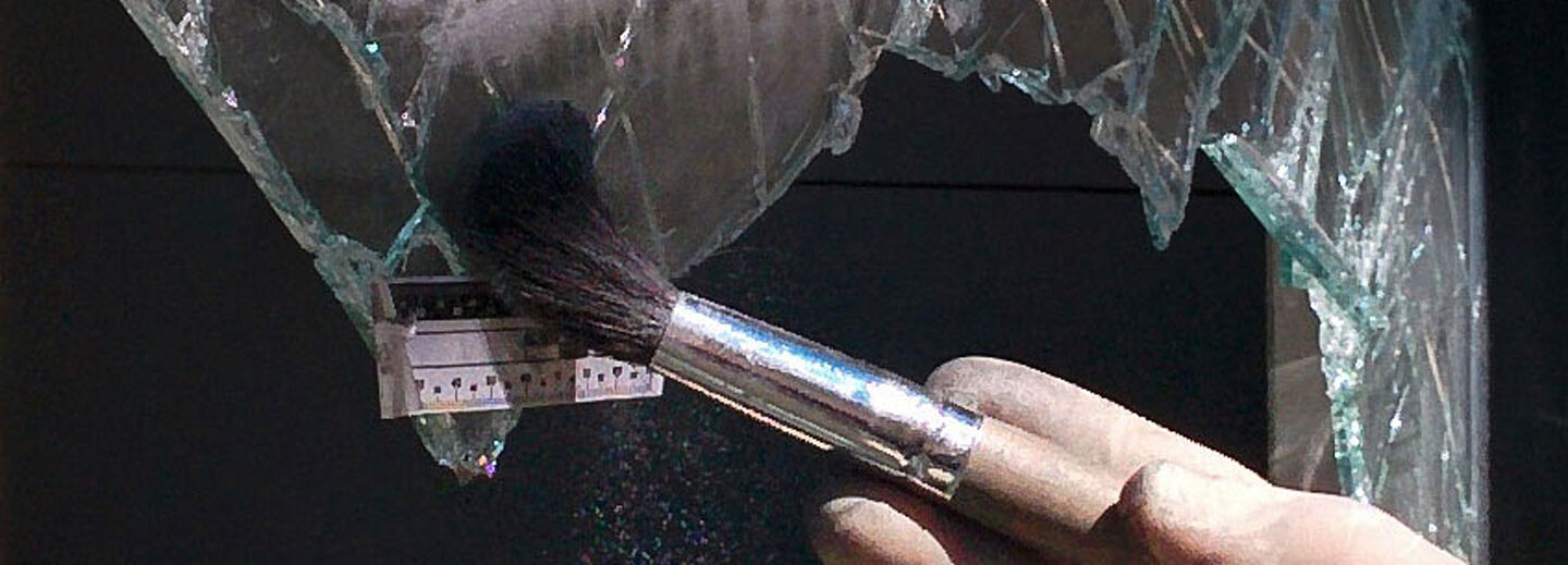 undersökning av glas