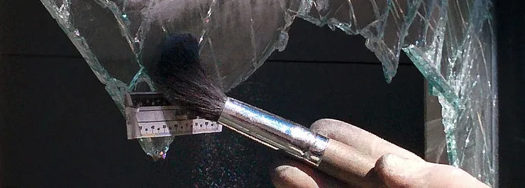 examination of glass