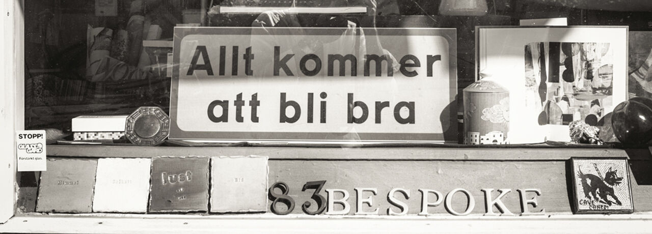 A window, and the text 