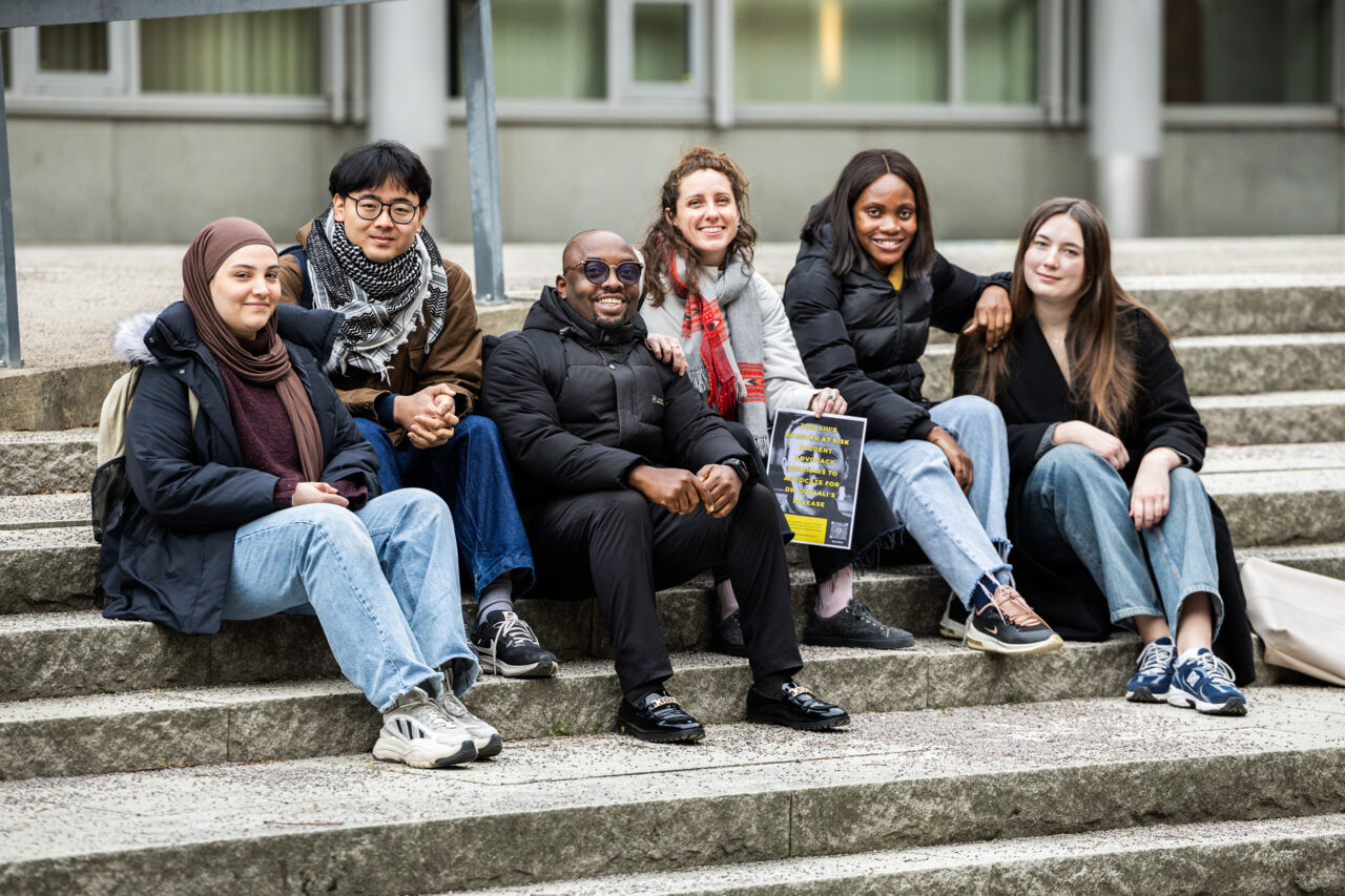 Students taking the course Scholars at risk student led workshop