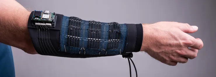 Bild på textila muskler