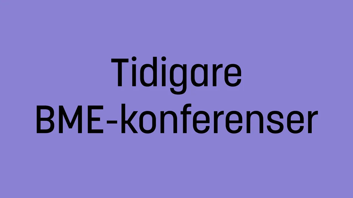 Textruta med lila bakgrund och texten 