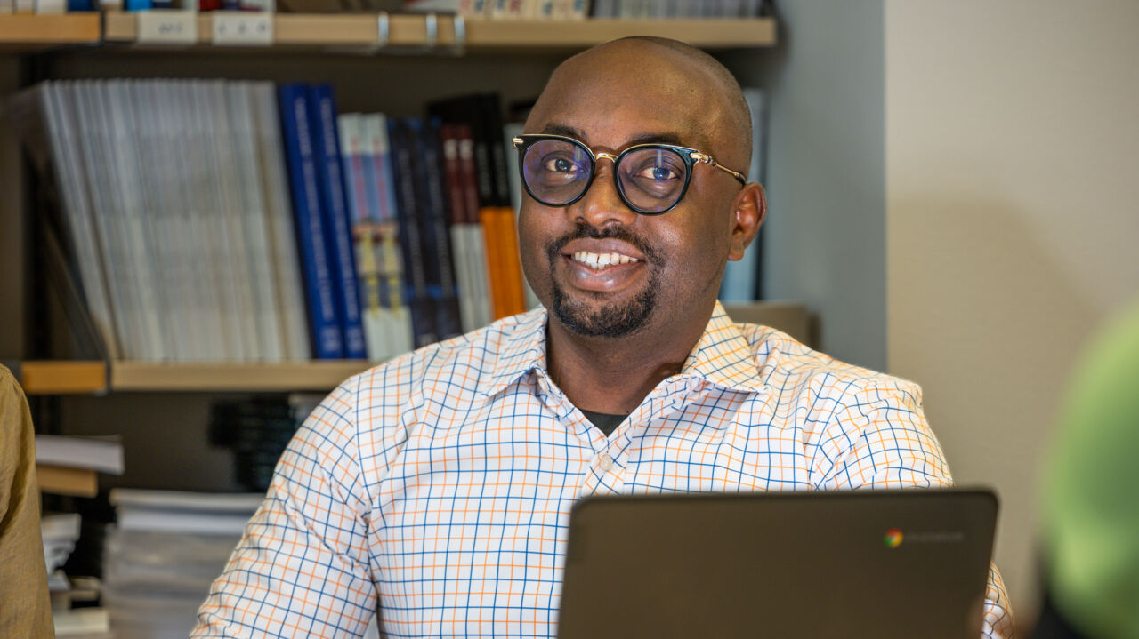 The Master student Mbachu Ikechukwu.