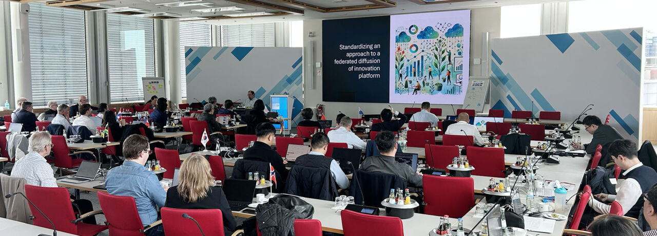 Plenarmöte i Berlin.