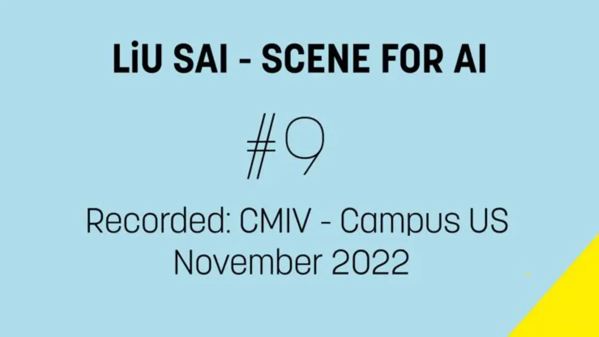 Grafik med text om Scenen för AI 9