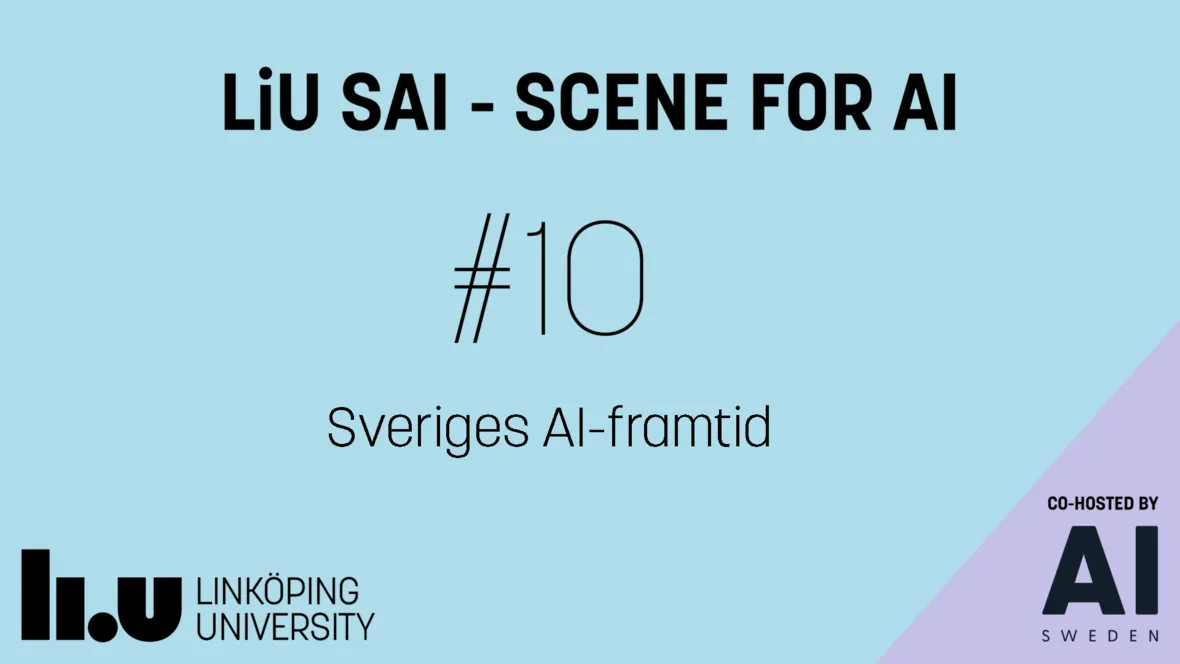 Grafik med info om Scenen för AI 10 