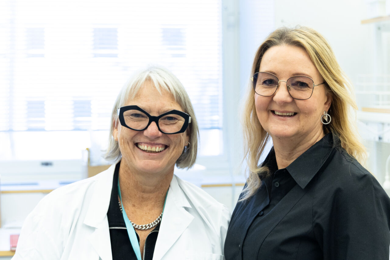 En bild på Wendy Davis & Evalotte Mörelius