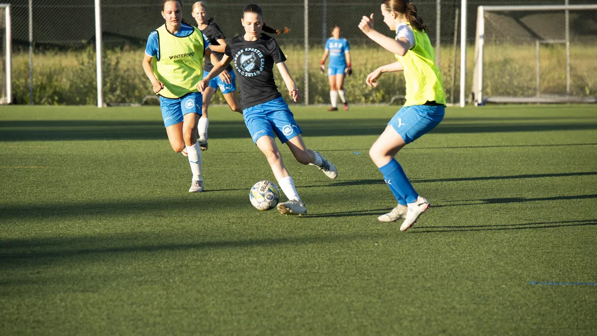 En bild på fotbollsspelare