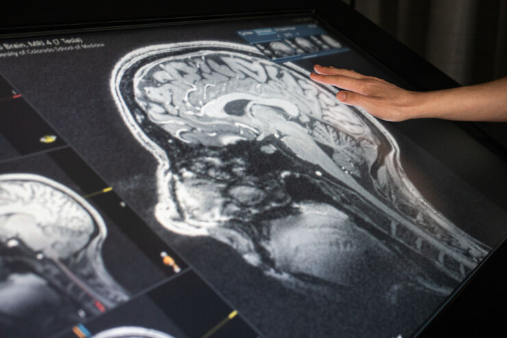 Visualiseringsbord och hand