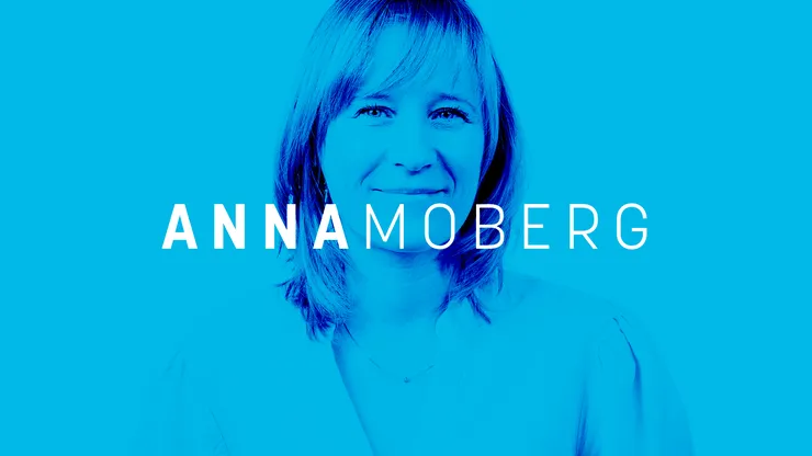 En tumnagelbild på Anna Moberg
