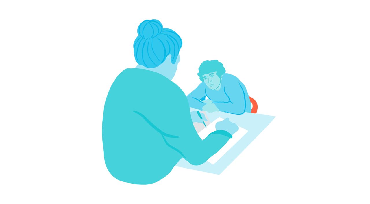 Yrkesverksamm i samtal med ungdom