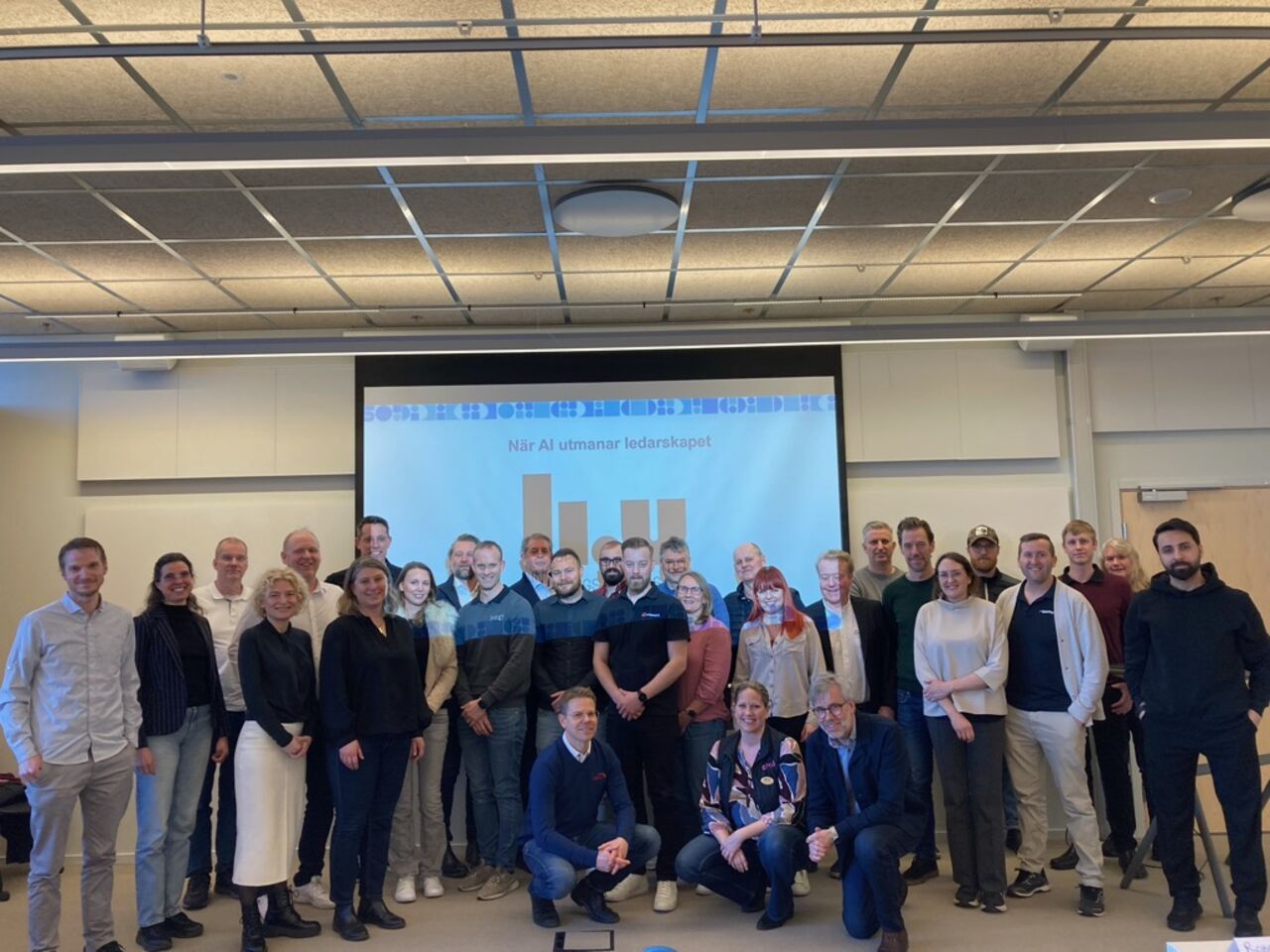 Gruppfoto från program inom Kunskapsbron