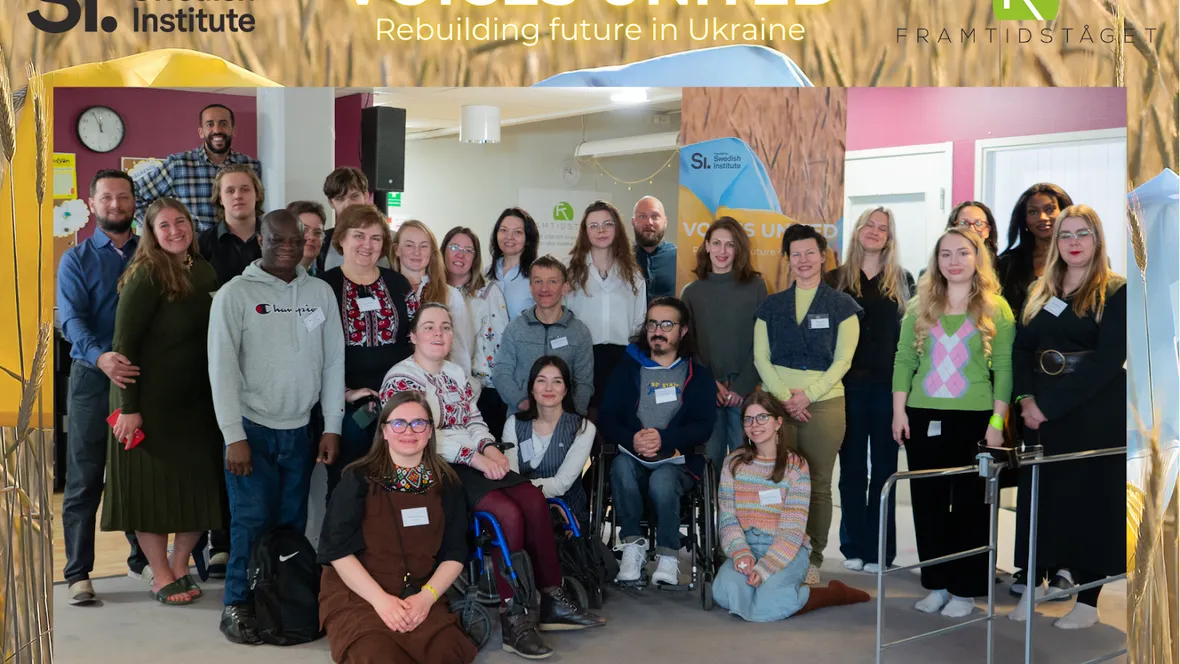 Gruppbild på personer engagerade i nätverket 