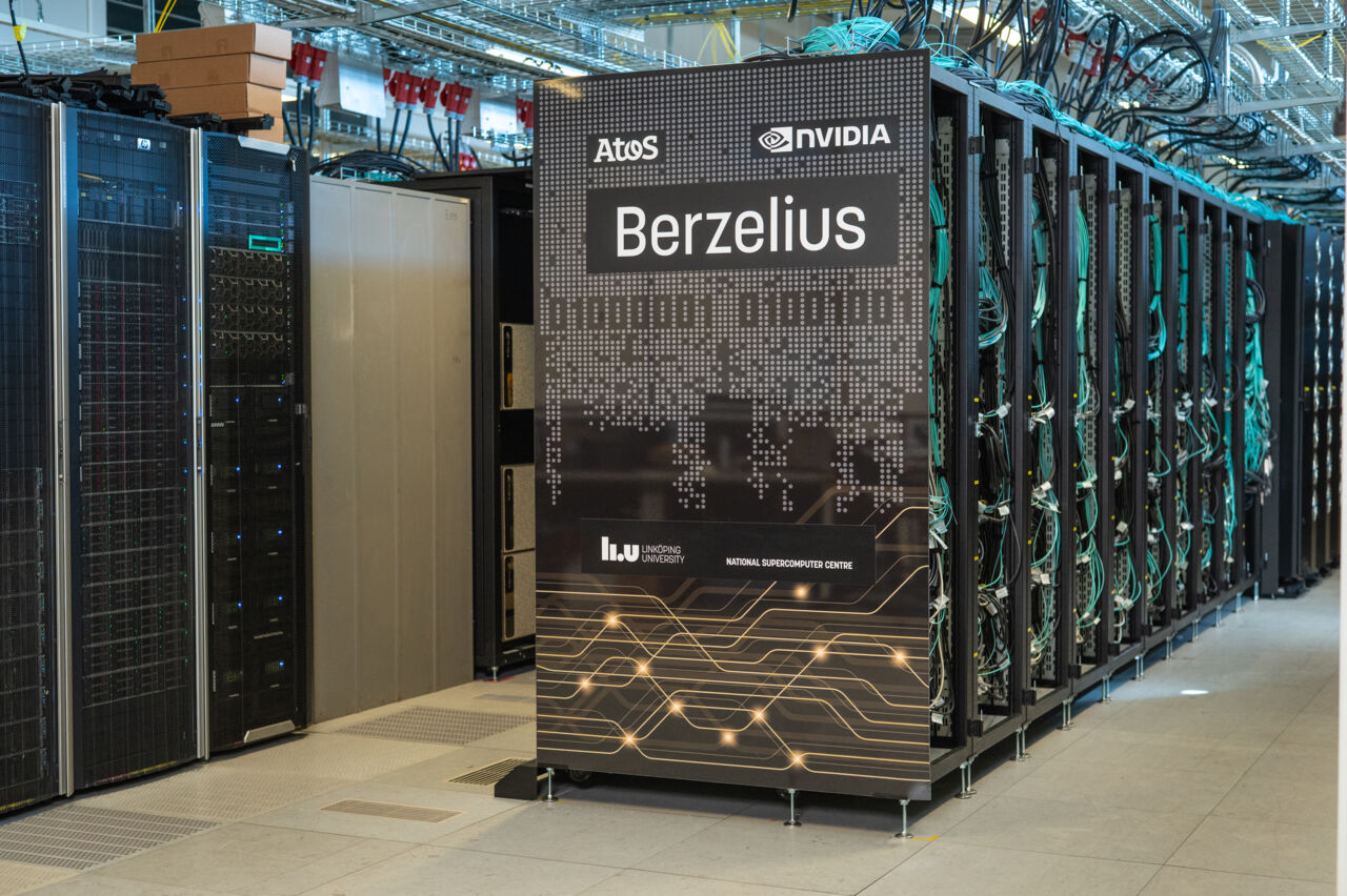 Superdatorn Berzelius.