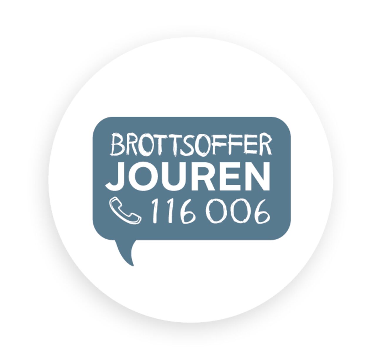 Brottsofferjourens logotyp.