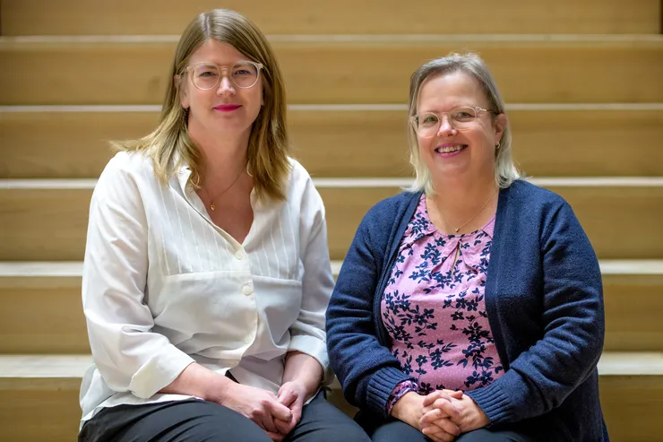 Lina Söderman Lago, Associate Professor and Helene Elvstrand, Senior Associate Professor at Linköping University.