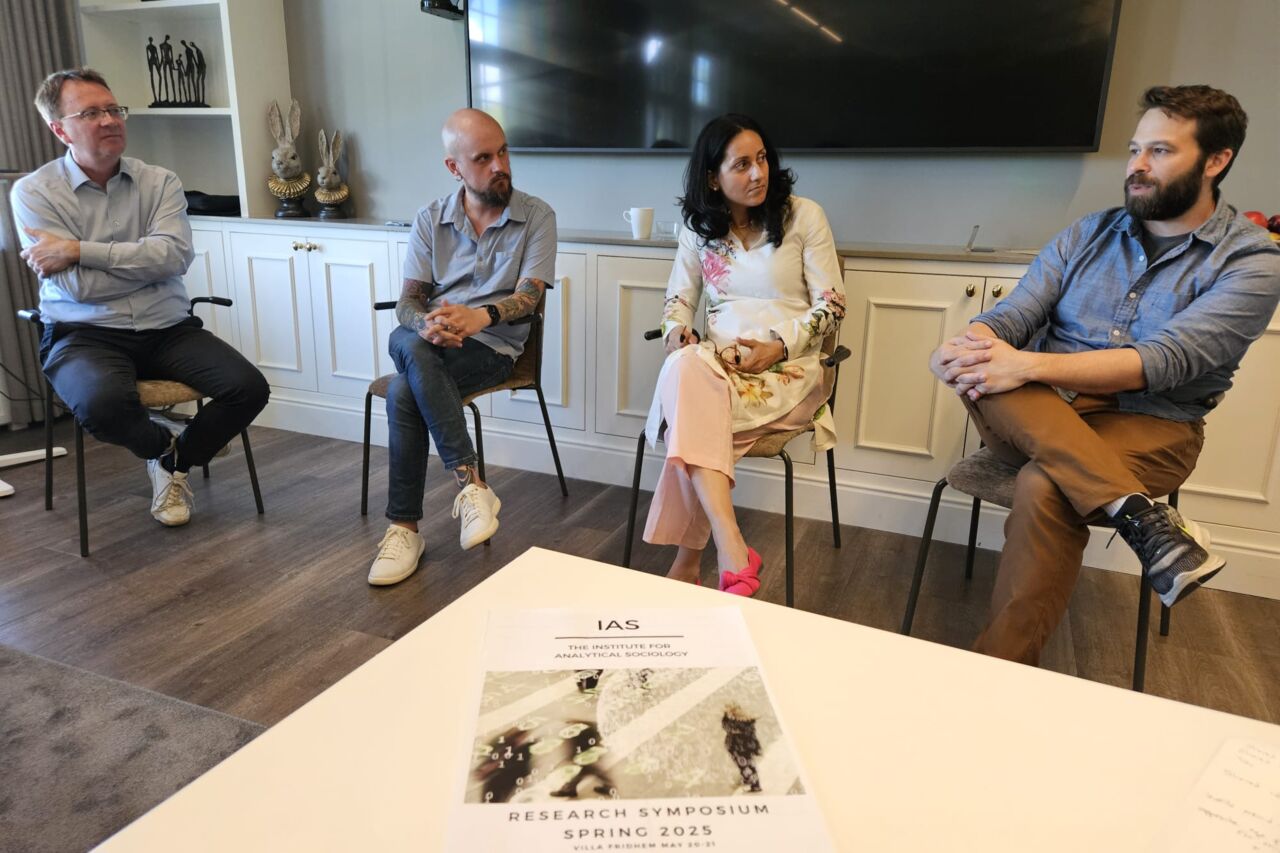 Grupparbete med samtal.