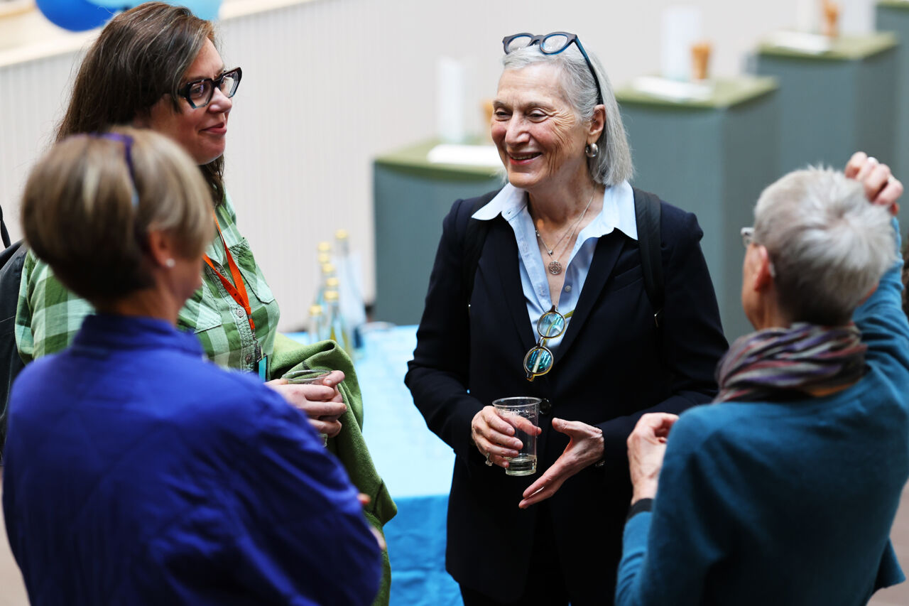 Mingel at Gillian Einsteins honorary doctorate lecture