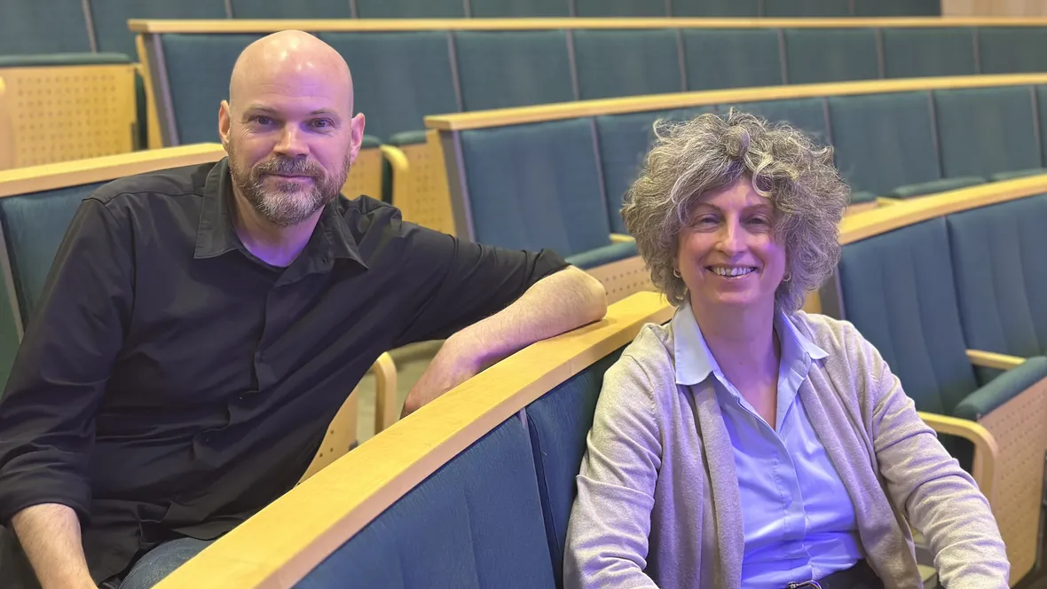 Martin Fredriksson och Francesca Odella.