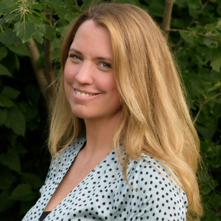 Huvudtalaren Sofia Kvist Lindholm.
