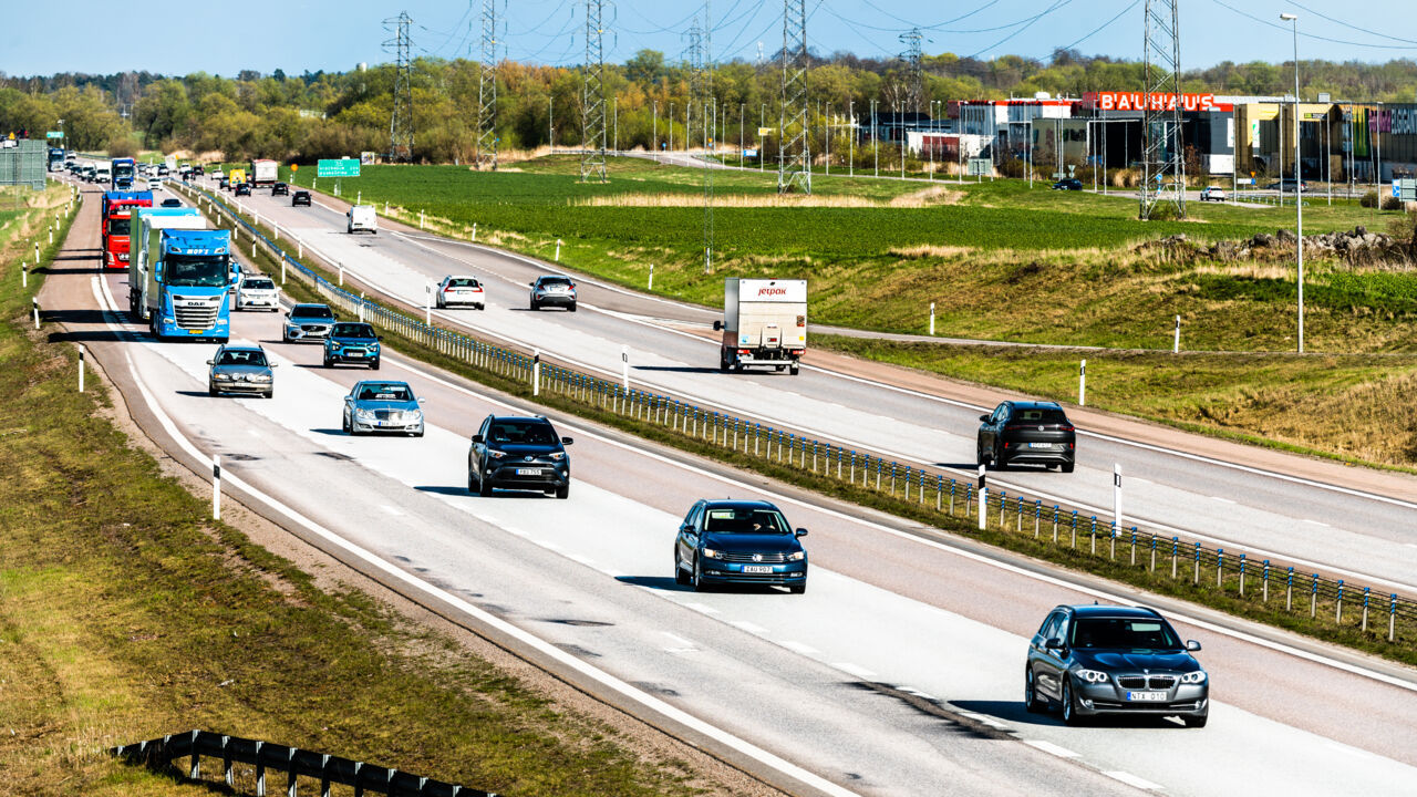 Traffic on motorway