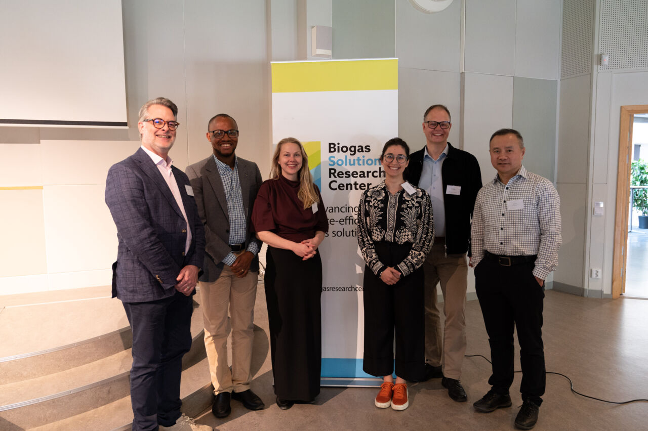 Gruppbild på personer som deltog i panelsamtal på BSRC 2025