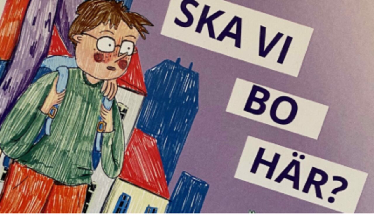 Omslag av boken Ska vi bo här?