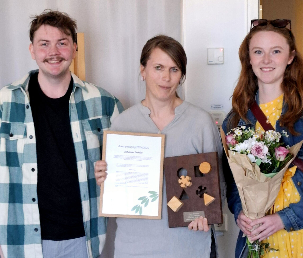 Didrik Florhed, StuFF, Johanna Dahlin och Johanna Arvidsson, StuFF.